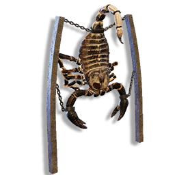 Hanging Scorpion Trophy