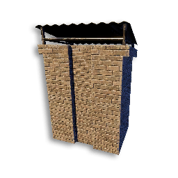 Stone Brick Fireplace Cap