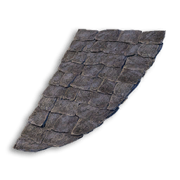 Stone Roof Curved Angle