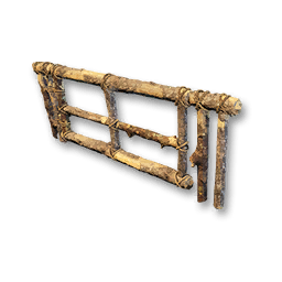Thatch Railing Gate