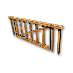 Interior Wood Railing Gate