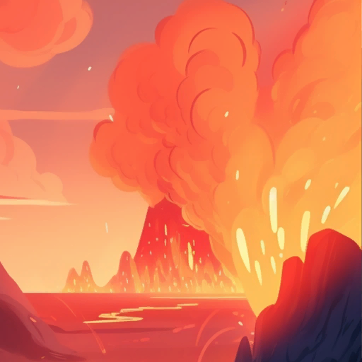 Volcanic Heatwave